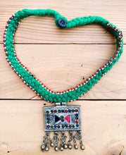 Kuchi Nomadic Vintage Coin Necklace-Boho-Tribal-Gypsy-Afghan Jewelry- Old pendant necklace- Bohemian jewelry- Ethnic jewelry
