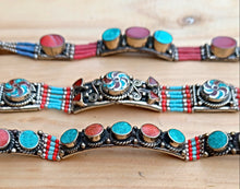 CHOOSE 1 Beaded Turquoise bracelet- Turquoise cuff bracelet-Coral and turquoise bracelet-Tibetan Turquoise bracelet- Tibetan Silver bracelet